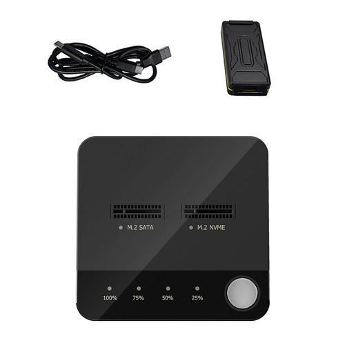 New dual bay - m.2, sata/nvme