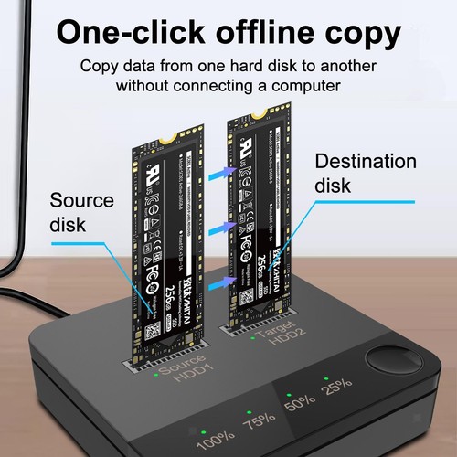 Docking station disk - m.2,