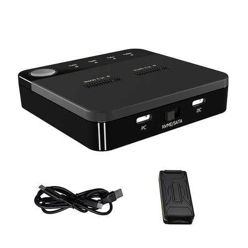 New portable dual bay - portable, m.2